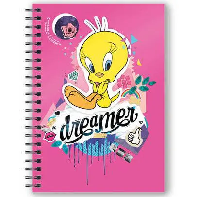 Looney Tunes Bilježnica s 3D Efektom Tweety Dreamer fotografija proizvoda