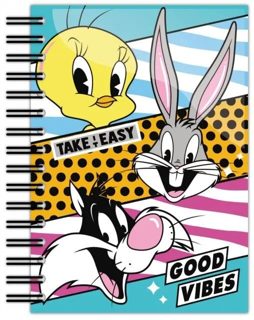 Looney Tunes Wiro bilježnica A5 Dobro raspoloženje fotografija proizvoda