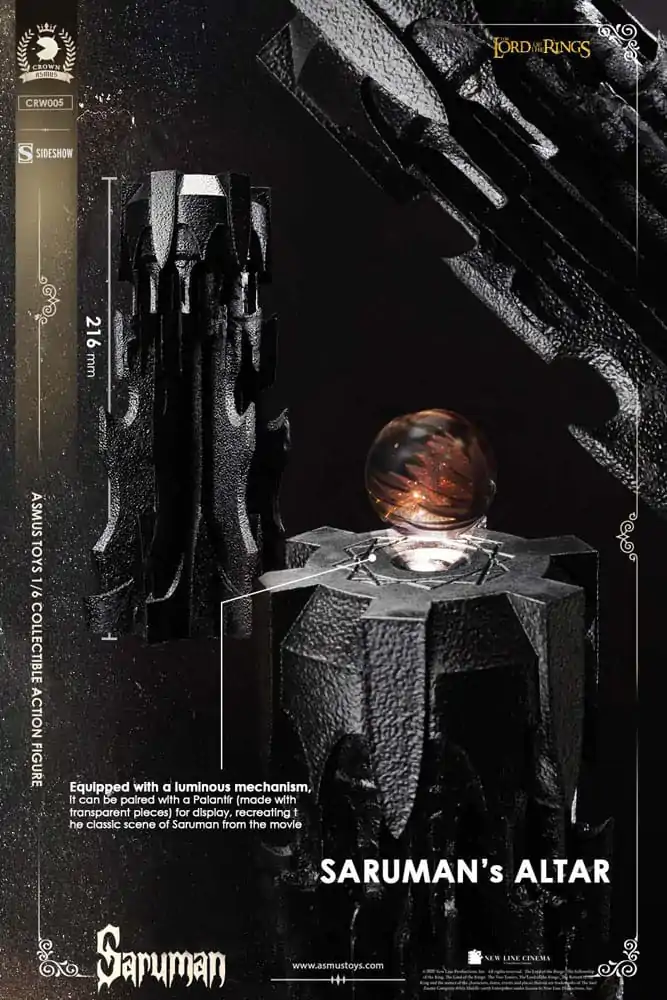 Lord of the Rings akcijska figura 1/6 Saruman 31 cm fotografija proizvoda