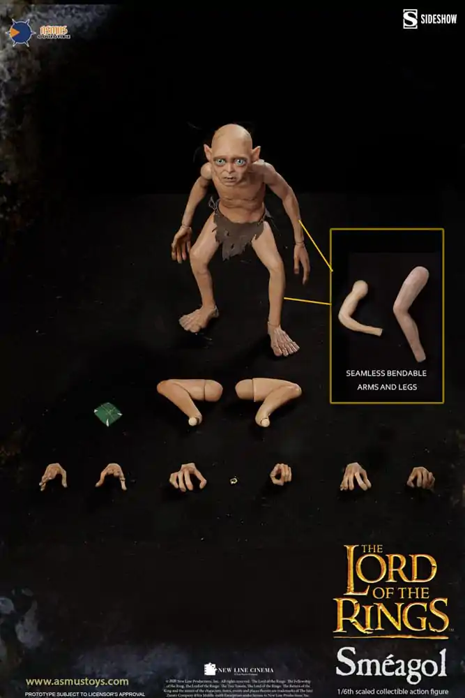 Lord of the Rings akcijska figura 1/6 Sméagol 20 cm fotografija proizvoda