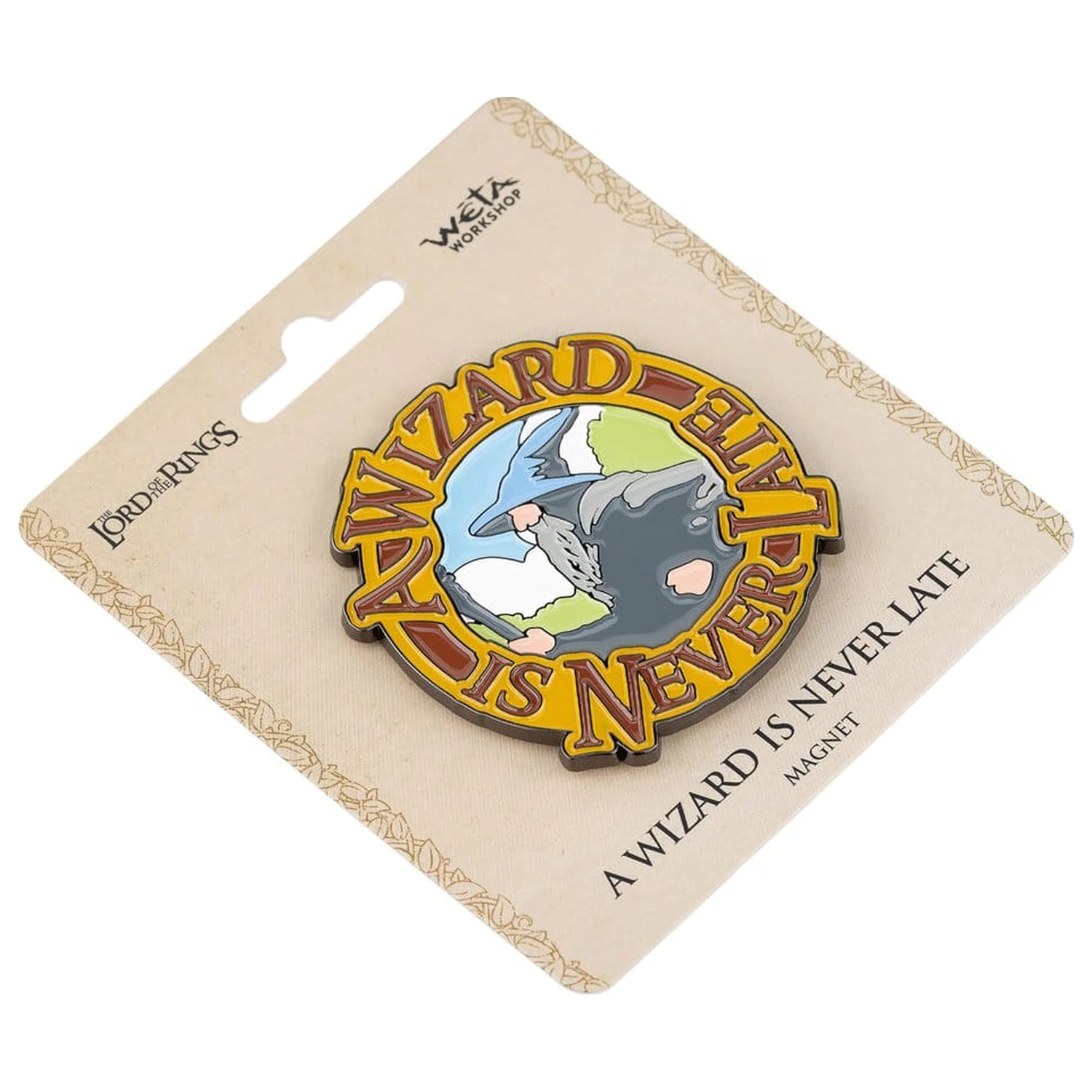 Lord of the Rings magnet A Wizard Is Never Late (emajl) 7 cm fotografija proizvoda