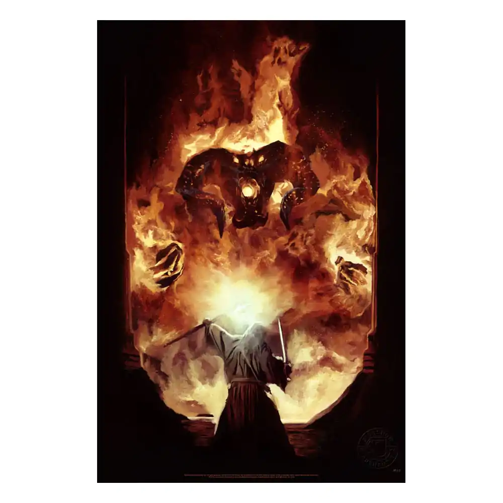 Lord of the Rings Art Print The Flame of Anor 46 x 61 cm - neuokvireni otisak fotografija proizvoda