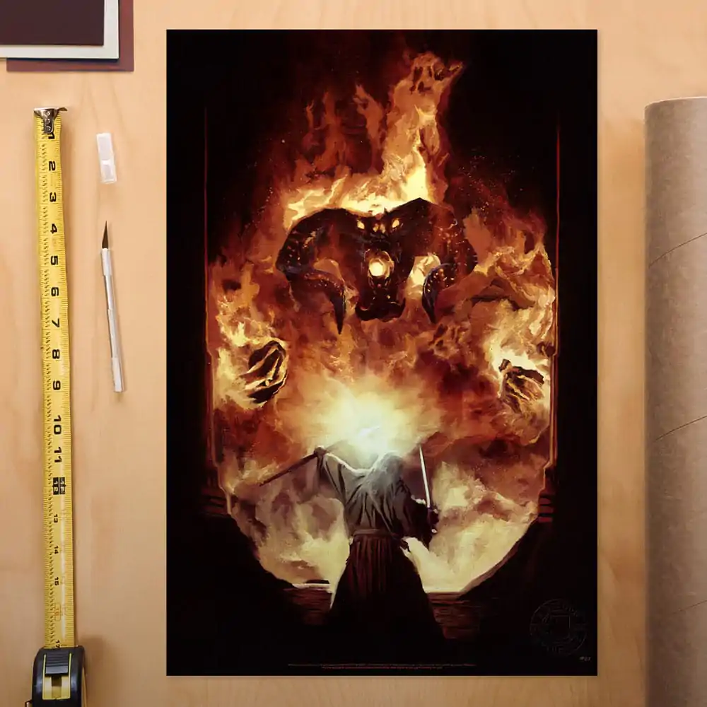 Lord of the Rings Art Print The Flame of Anor 46 x 61 cm - neuokvireni otisak fotografija proizvoda