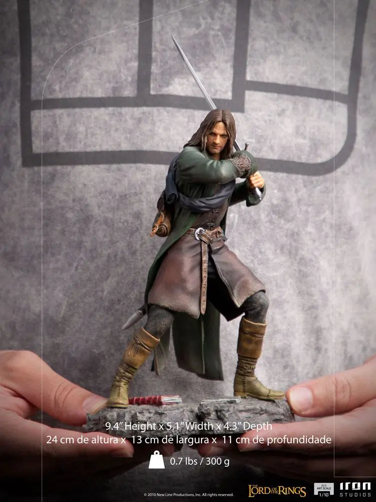 Lord Of The Rings BDS Art Scale kip 1/10 Aragorn 24 cm fotografija proizvoda