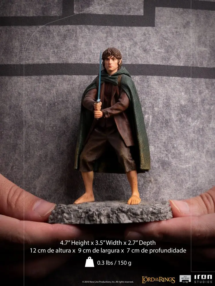 Lord Of The Rings BDS Art Scale Kip 1/10 Frodo 12 cm fotografija proizvoda