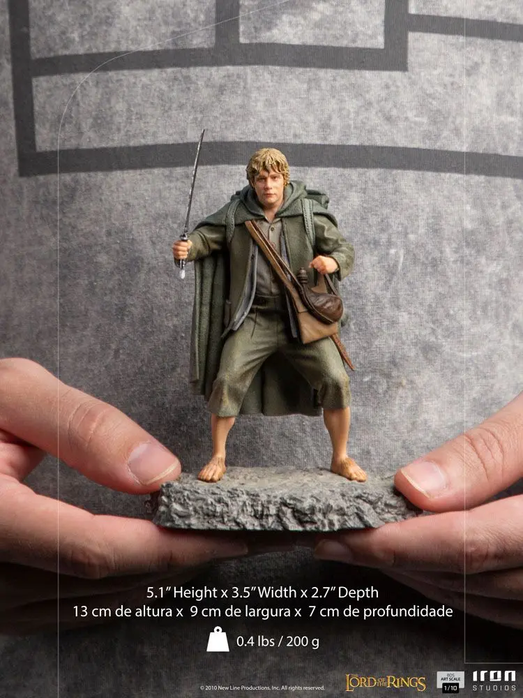 Lord Of The Rings BDS Art Scale kip 1/10 Sam 13 cm fotografija proizvoda