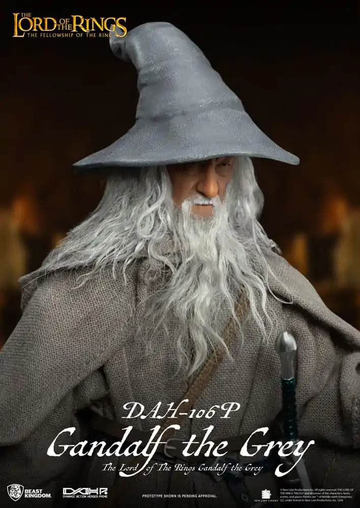 Lord of the Rings Dynamic 8ction Heroes akcijska figura 1/9 Gandalf the Grey 21 cm fotografija proizvoda