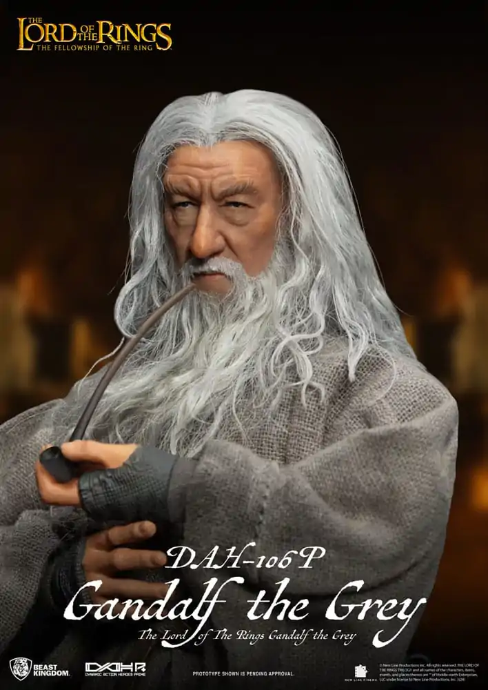 Lord of the Rings Dynamic 8ction Heroes akcijska figura 1/9 Gandalf the Grey 21 cm fotografija proizvoda