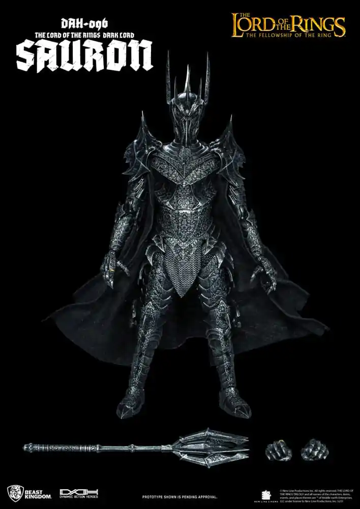 Lord of the Rings Dynamic 8ction Heroes akcijska figura 1/9 Sauron 29 cm fotografija proizvoda