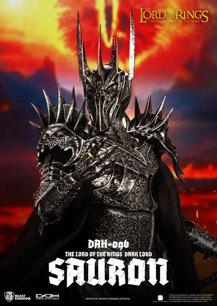 Lord of the Rings Dynamic 8ction Heroes akcijska figura 1/9 Sauron 29 cm fotografija proizvoda