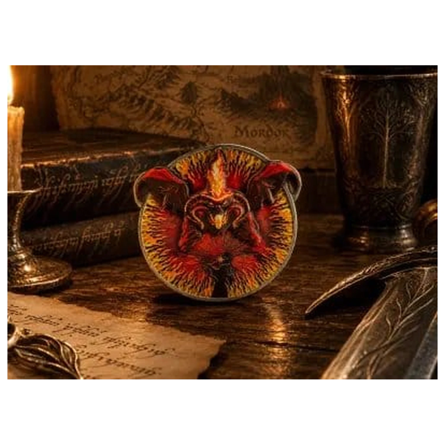 Lord of the Rings Kovanica "You Shall Not Pass" Balrog Deluxe fotografija proizvoda