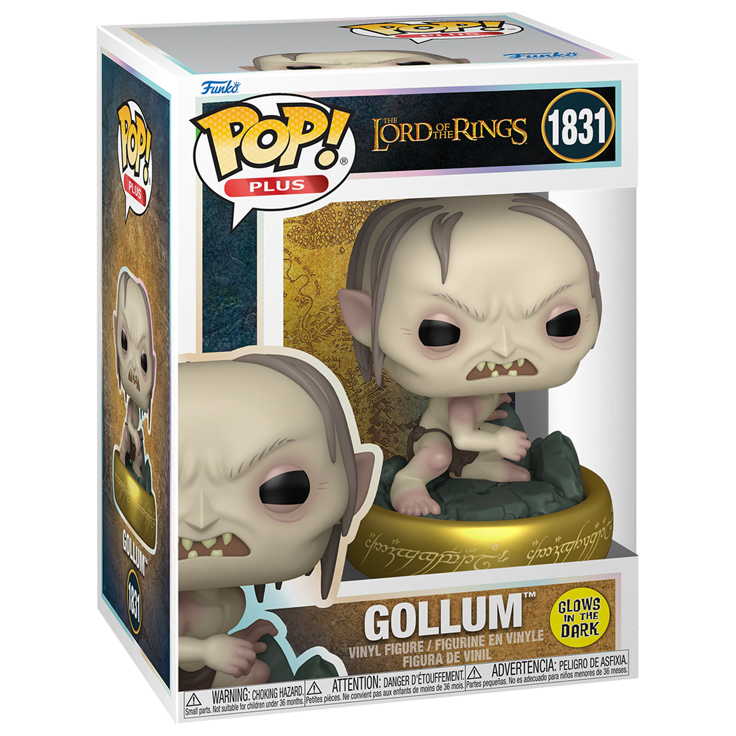 Lord of the Rings Funko POP! Plus Filmovi Vinilne Figure Gollum(GW) 9 cm fotografija proizvoda