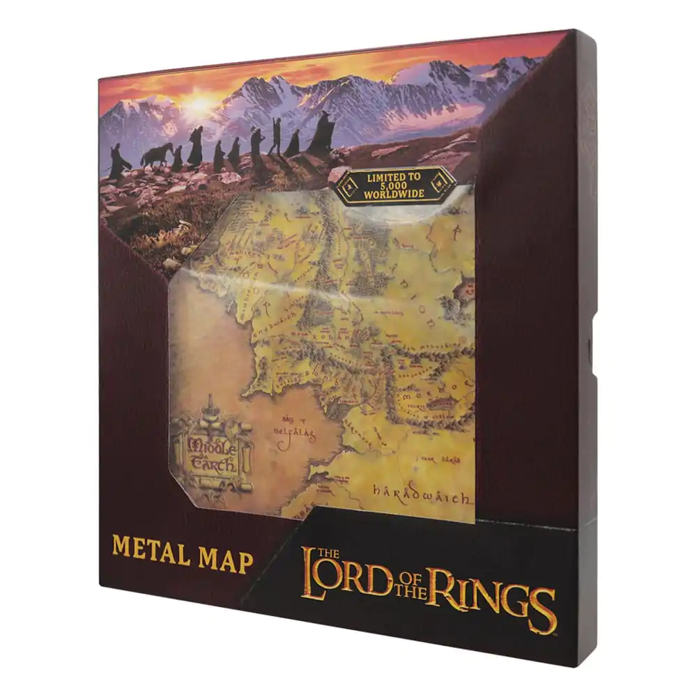 Lord of the Rings Replica Karta Limited Edition fotografija proizvoda