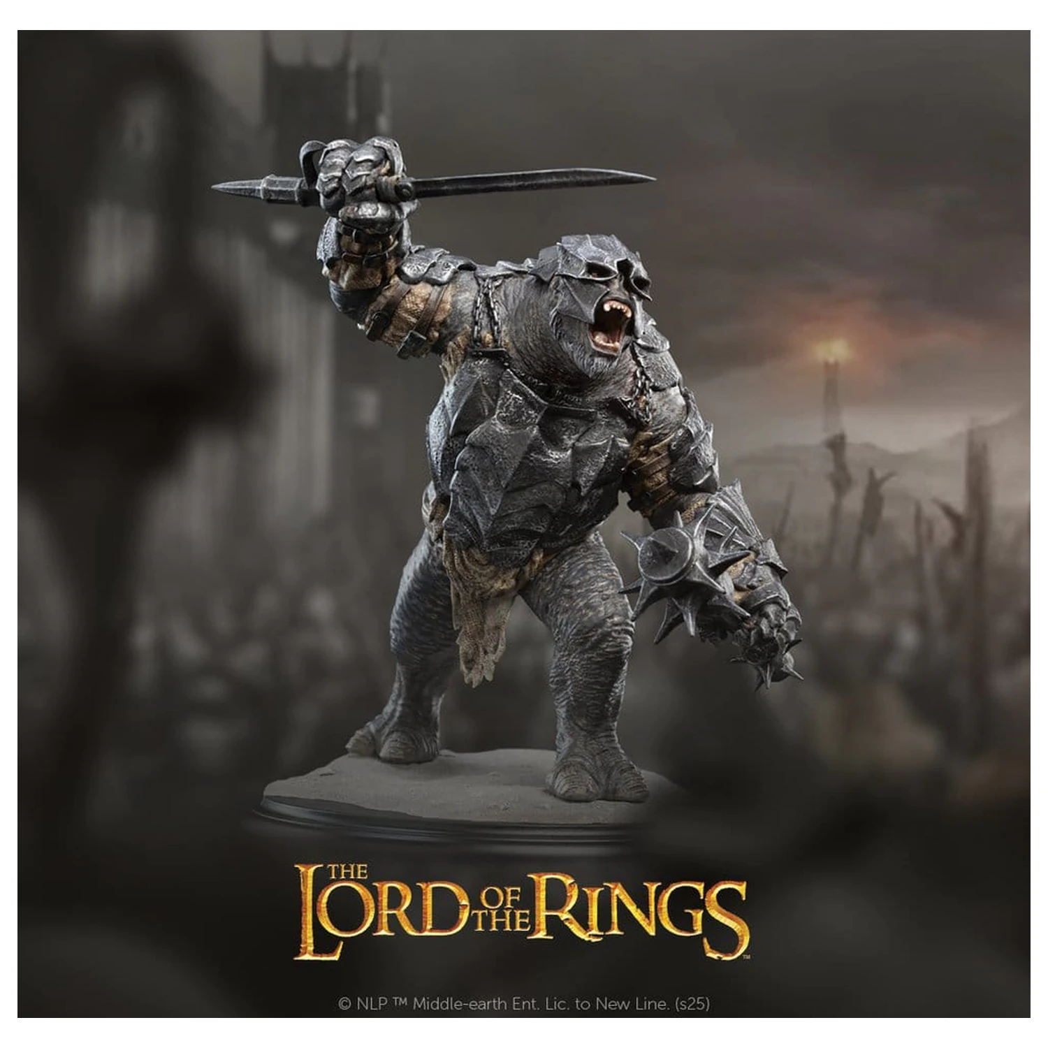 Lord of the Rings Statua Olog-hai of the Black Gate 14 cm fotografija proizvoda