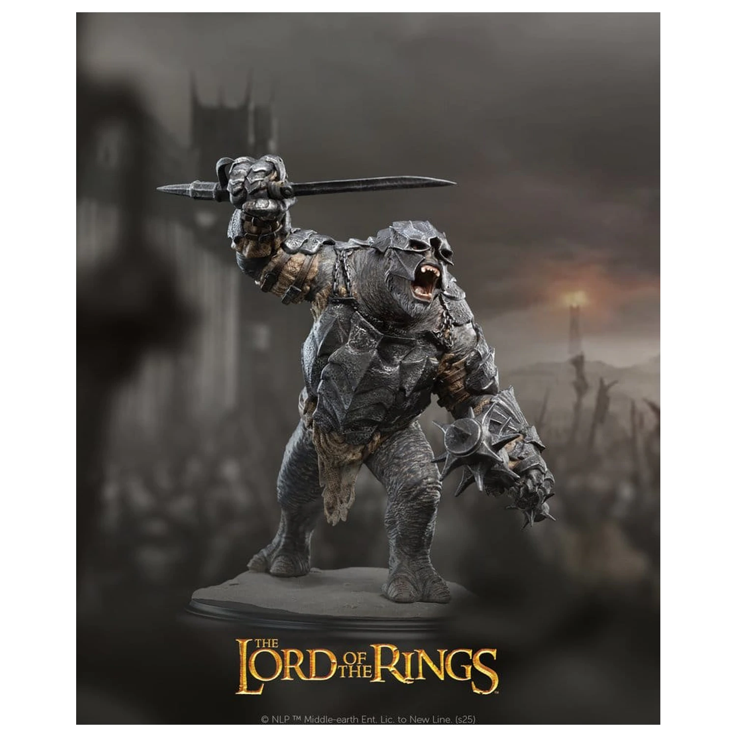 Lord of the Rings Statua Olog-hai of the Black Gate 14 cm fotografija proizvoda