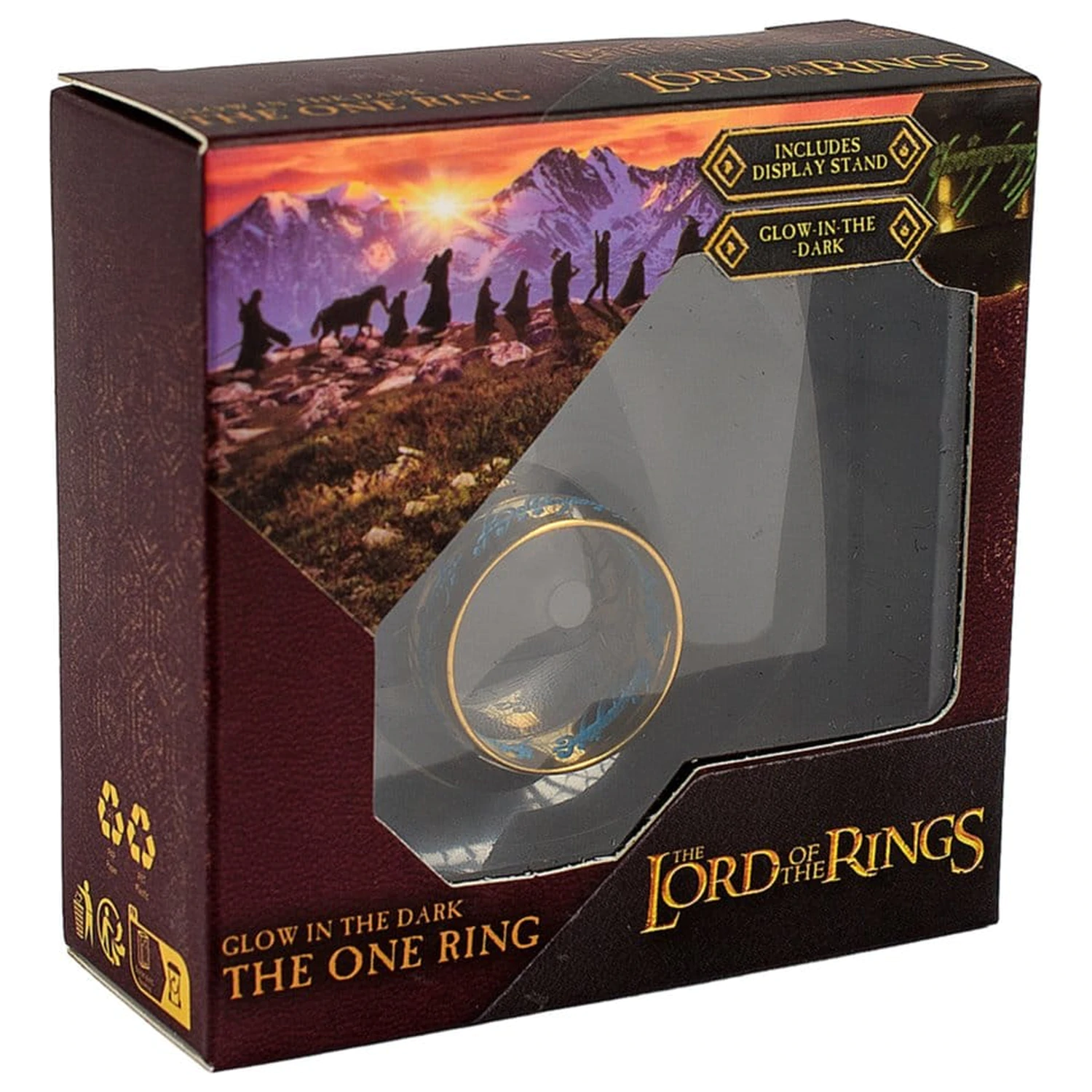 Lord of the Rings replika Jedan Prsten koji svijetli u mraku fotografija proizvoda