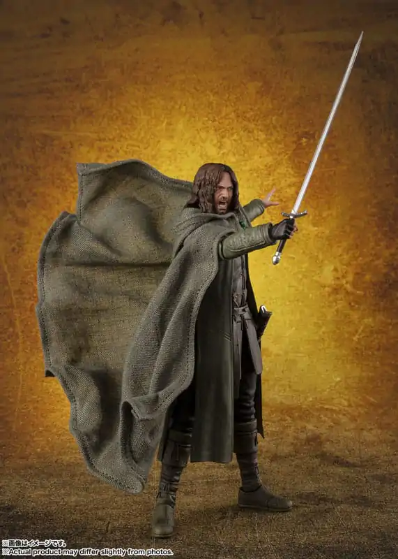 Lord of the Rings S.H. Figuarts akcijska figura Aragorn 16 cm fotografija proizvoda