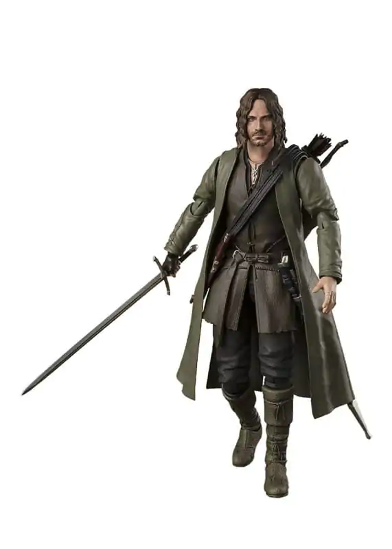 Lord of the Rings S.H. Figuarts akcijska figura Aragorn 16 cm fotografija proizvoda