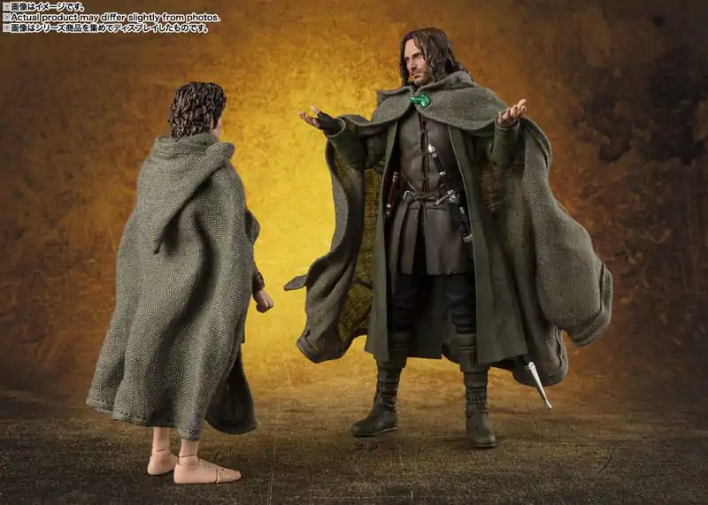 Lord of the Rings S.H. Figuarts akcijska figura Aragorn 16 cm fotografija proizvoda