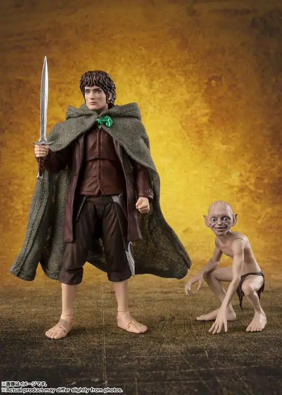 Lord of the Rings S.H. Figuarts akcijske figure Frodo Baggins & Gollum fotografija proizvoda