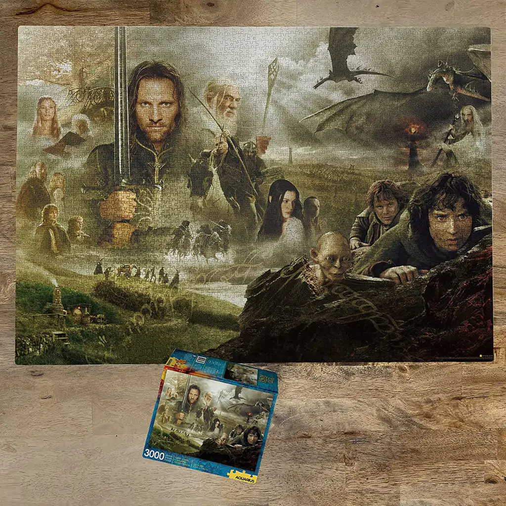 Lord of the Rings Puzzle Saga (3000 dijelova) fotografija proizvoda