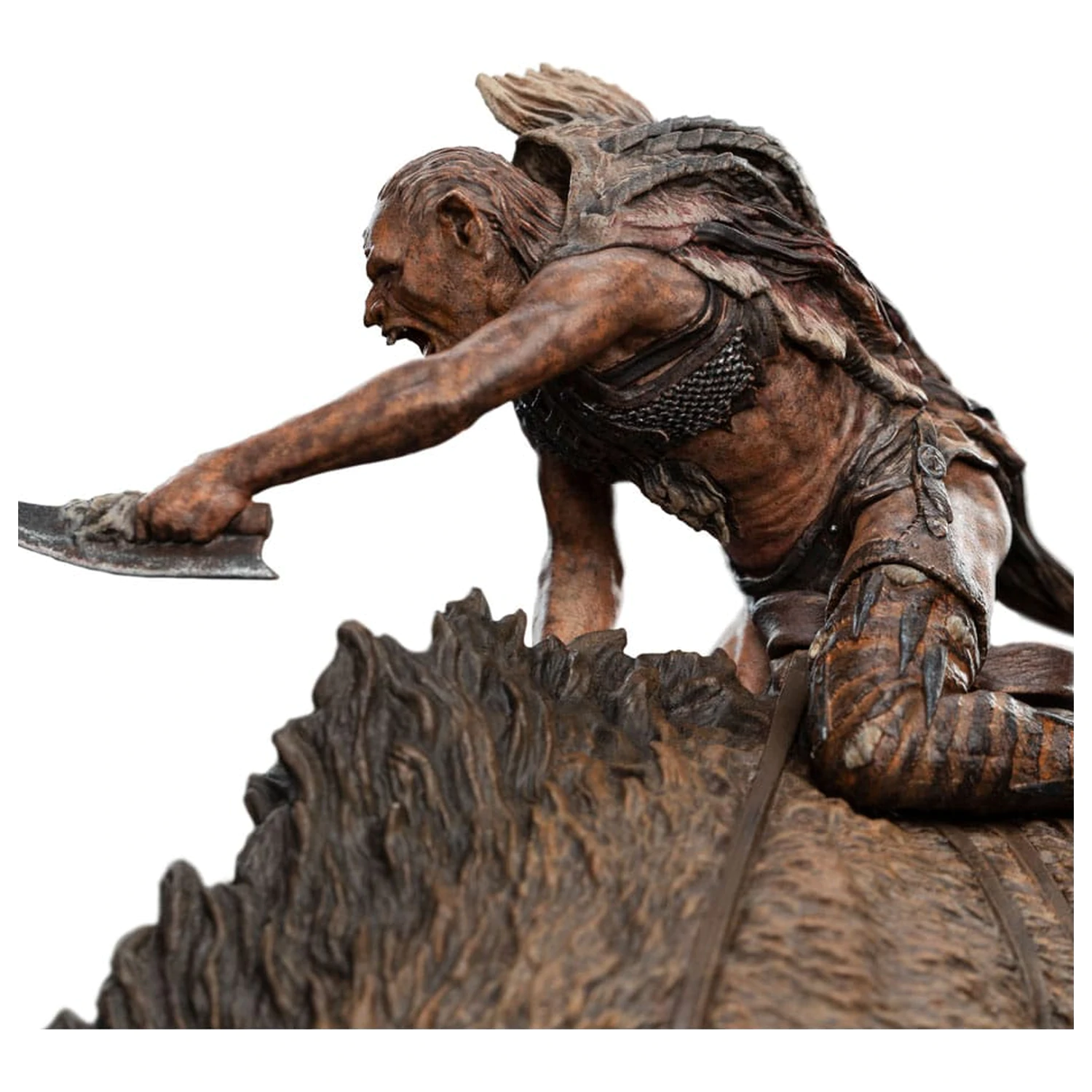 Lord of the Rings mini statua Sharkû na Wargu 18 cm fotografija proizvoda