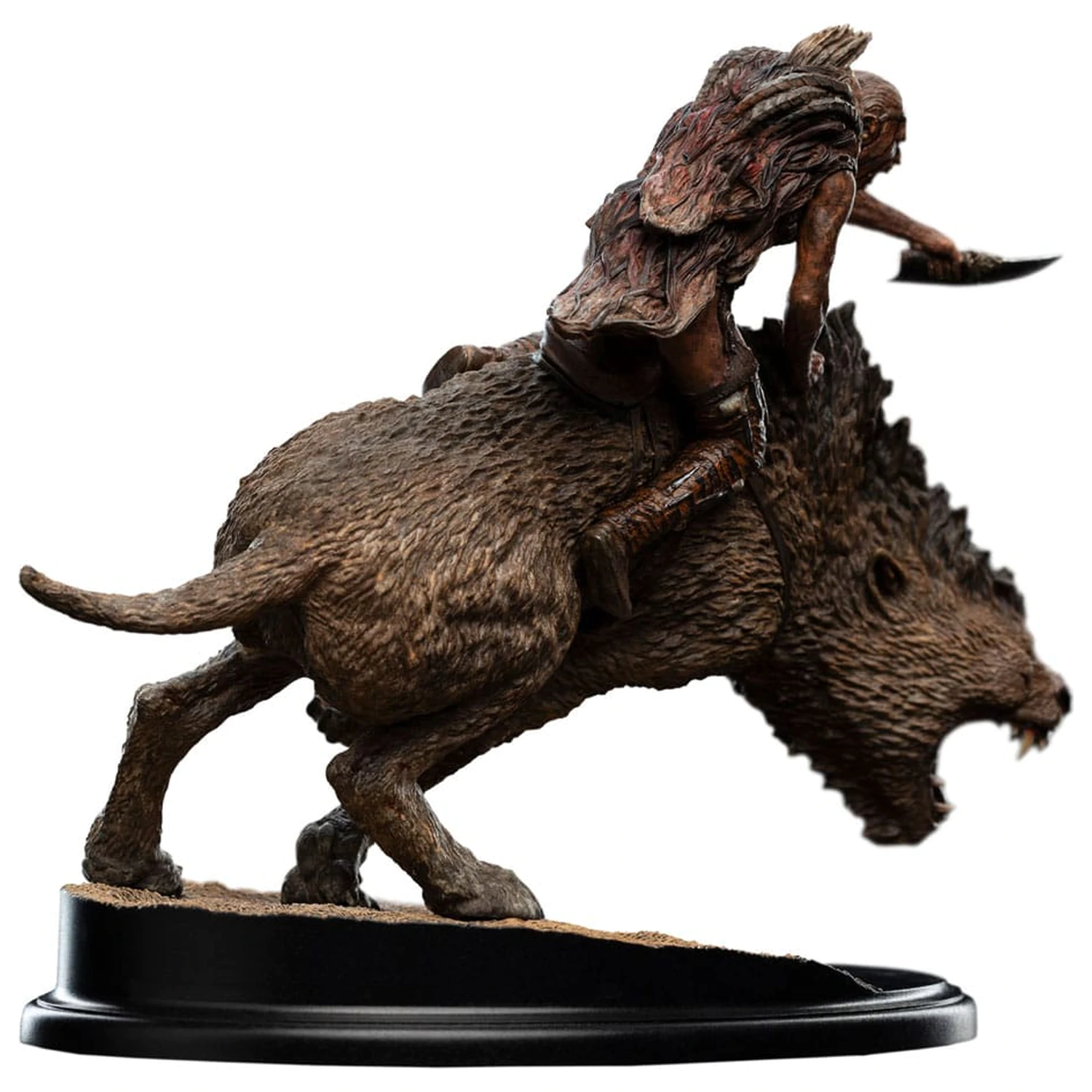 Lord of the Rings mini statua Sharkû na Wargu 18 cm fotografija proizvoda