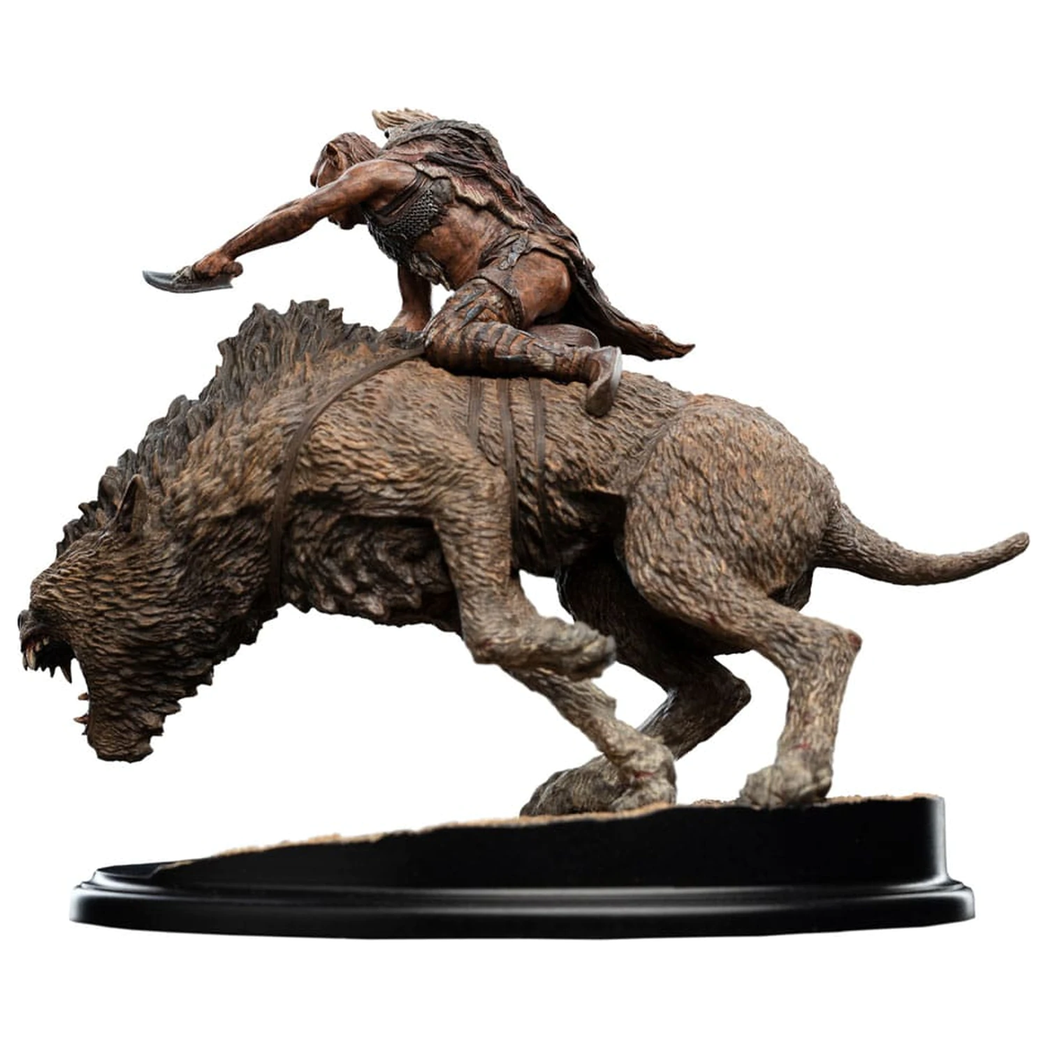 Lord of the Rings mini statua Sharkû na Wargu 18 cm fotografija proizvoda
