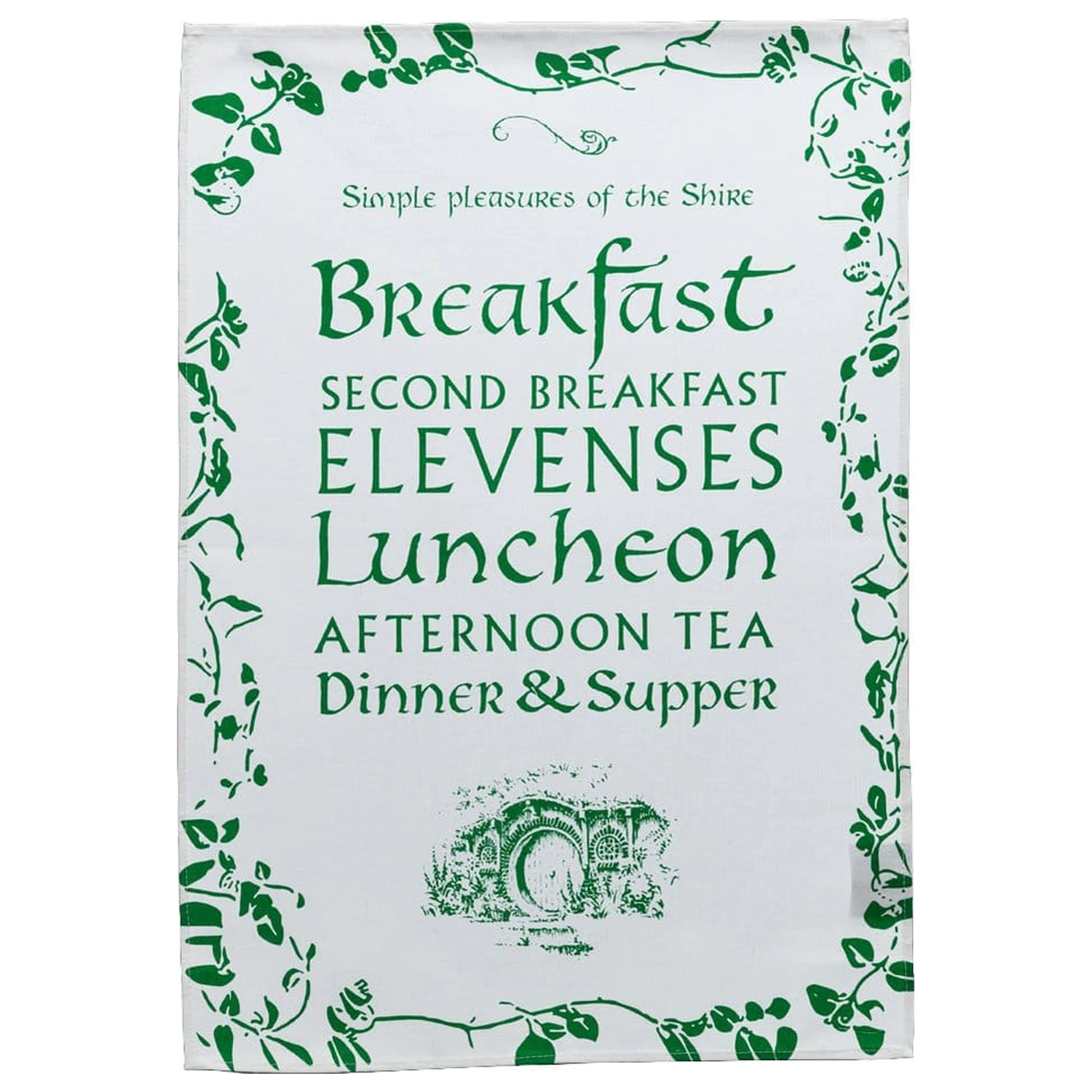 Lord of the Rings kuhinjska krpa Simple Pleasures of the Shire 72 cm fotografija proizvoda