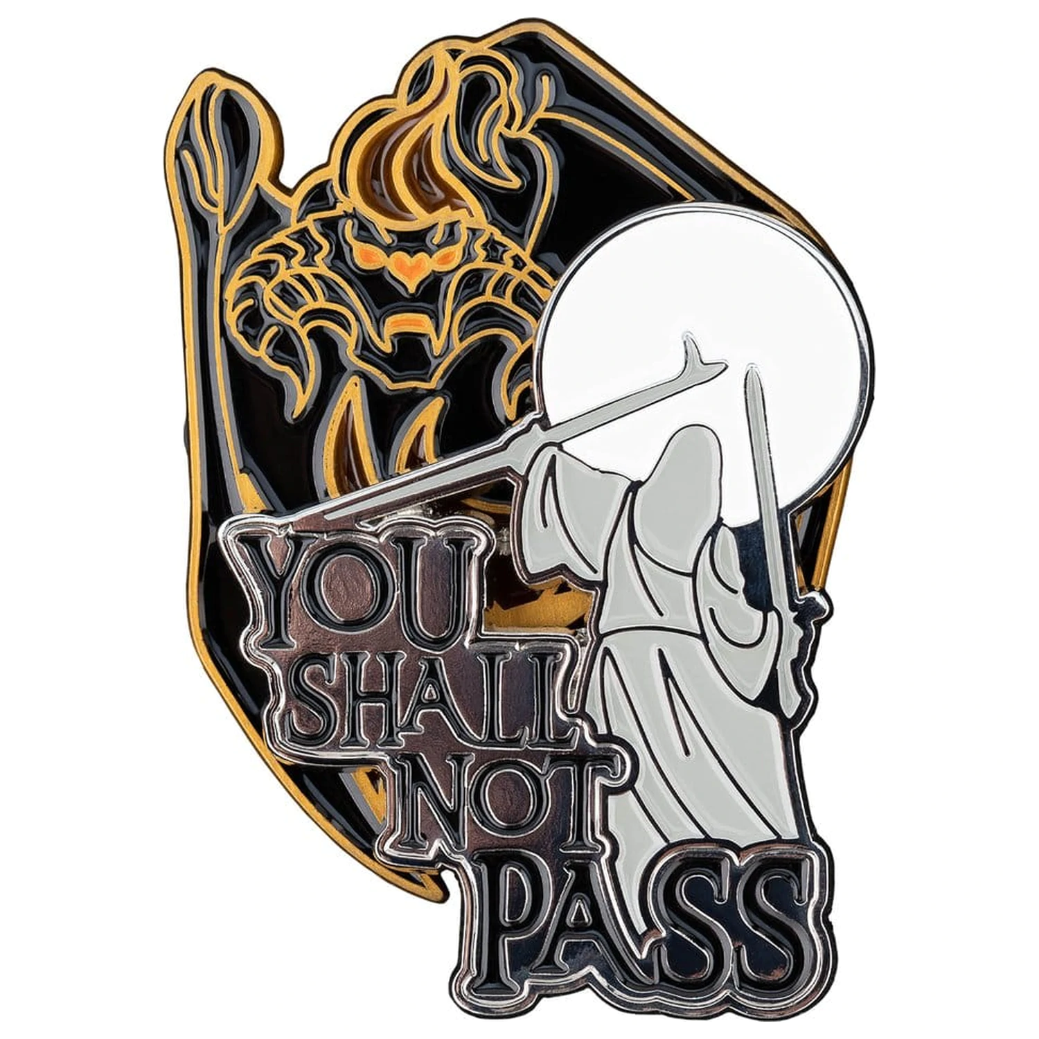 Lord of the Rings kolekcionarske igle 2-paket You Shall Not Pass 8 cm fotografija proizvoda