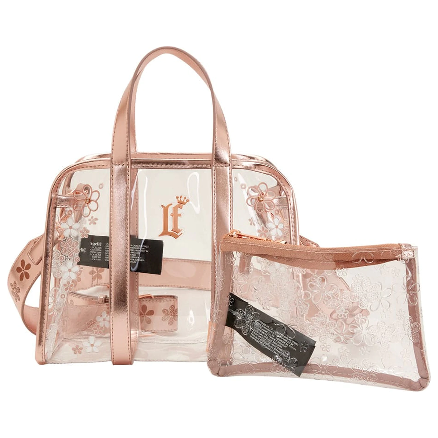 Loungefly Crossbody torba Clear Floral fotografija proizvoda