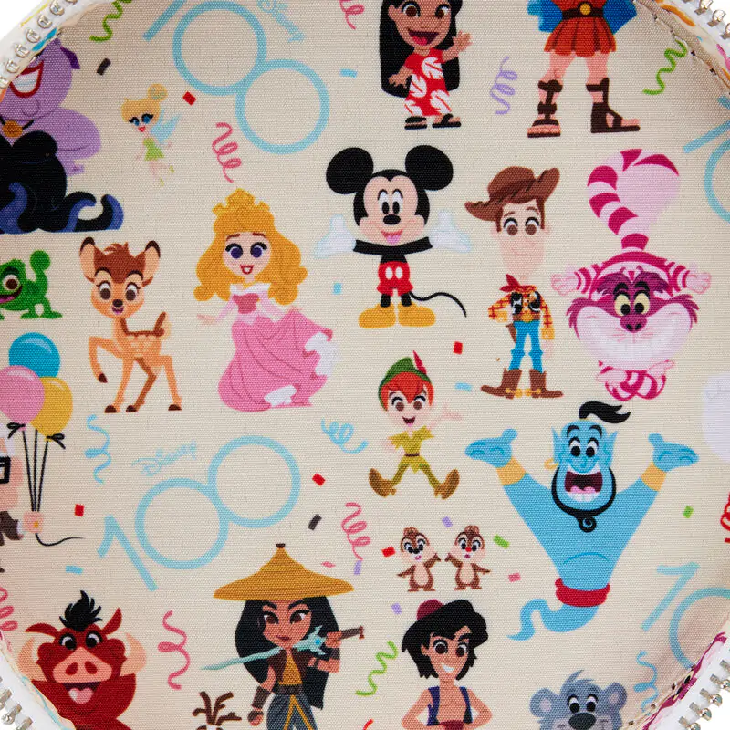 Loungefly Disney 100 Anniversary Celebration Cake crossbody torba fotografija proizvoda