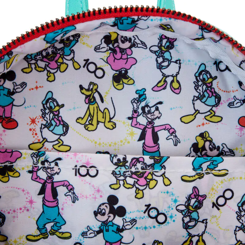 Loungefly Disney 100 Mickey & Friends Classic ruksak + naglavna traka za uši fotografija proizvoda