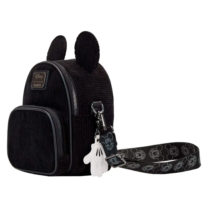 Loungefly Disney 100 Mickey Mouse Classic konvertibilni mini ruksak i torba za preko tijela 20cm fotografija proizvoda