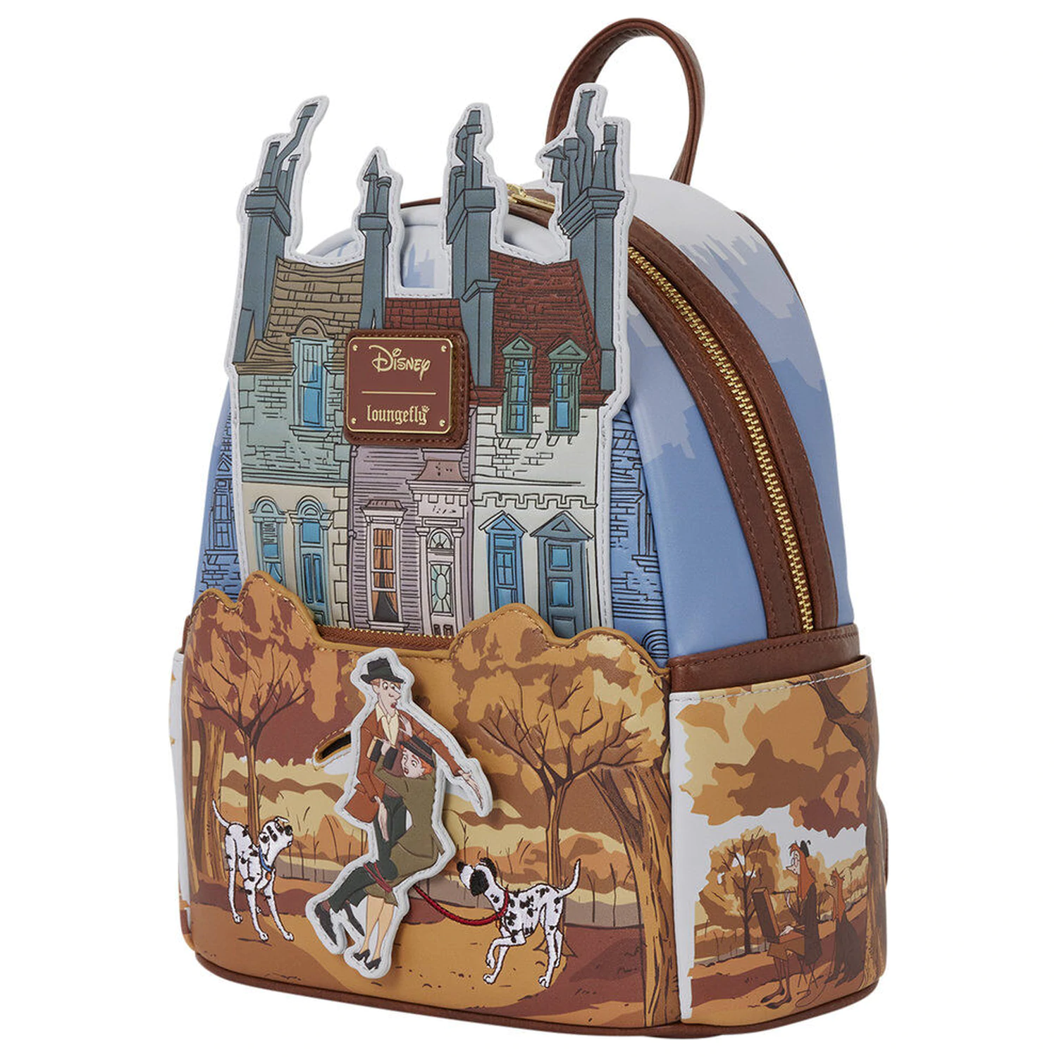 Loungefly Disney 101 Dalmatians Roger & Anita ruksak 26 cm fotografija proizvoda