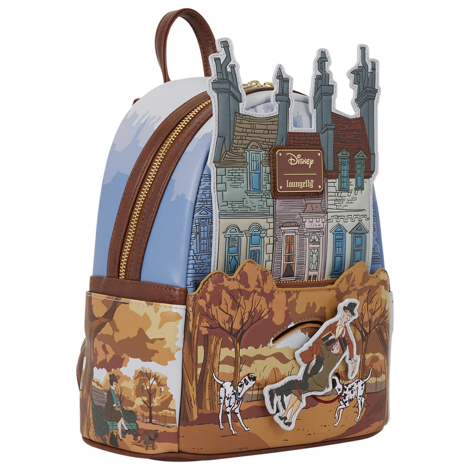 Loungefly Disney 101 Dalmatians Roger & Anita ruksak 26 cm fotografija proizvoda