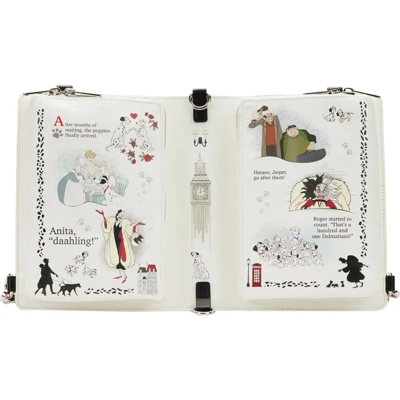 Loungefly Disney 101 Dalmatians torba ruksak 30cm fotografija proizvoda