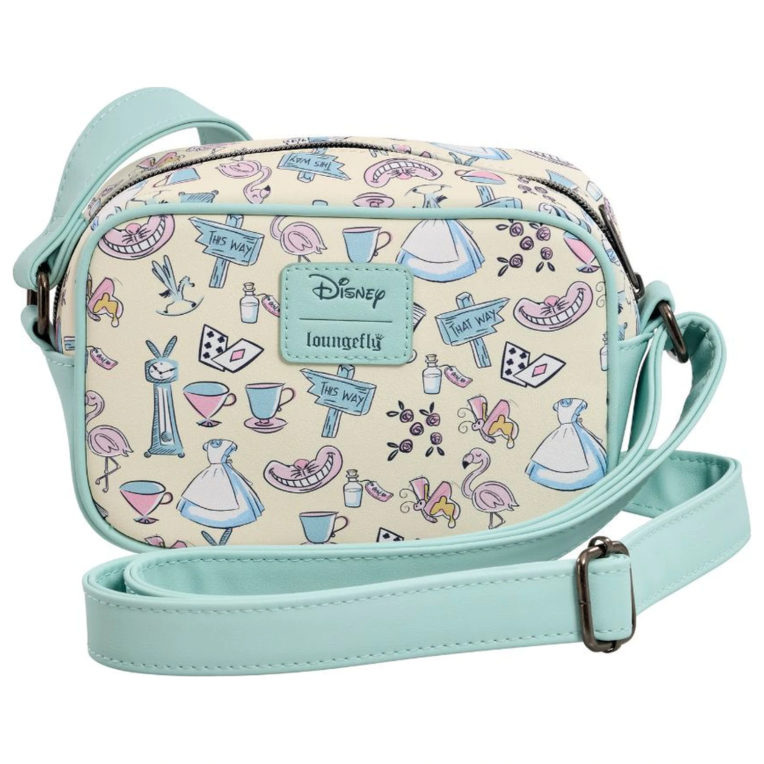 Loungefly Disney Alice In Wonderland Floral Scene torba za rame fotografija proizvoda