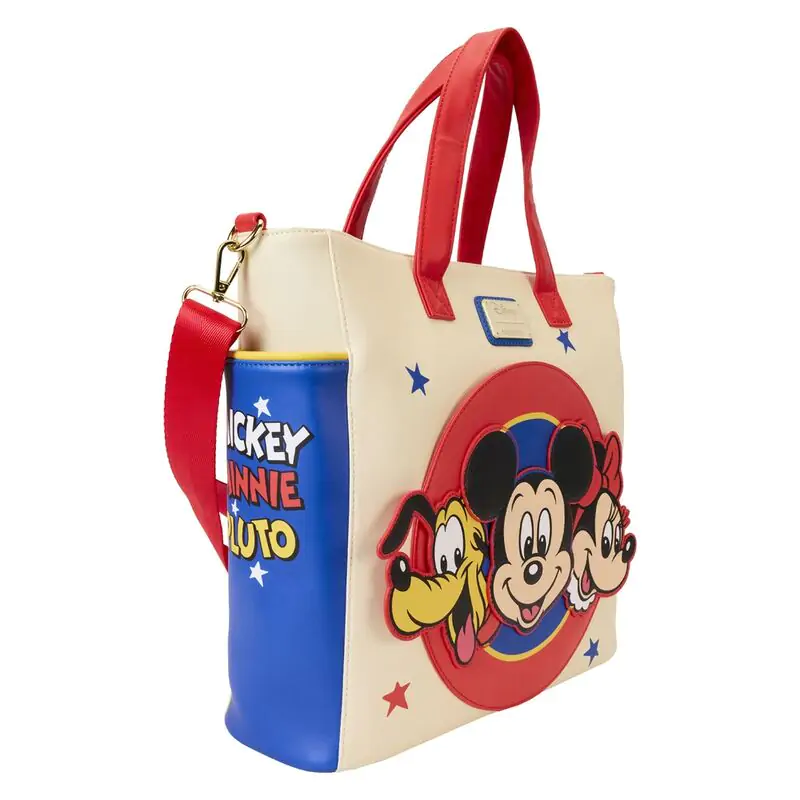 Loungefly Disney Classic Mickey and Friends konvertibilni ruksak/torba fotografija proizvoda