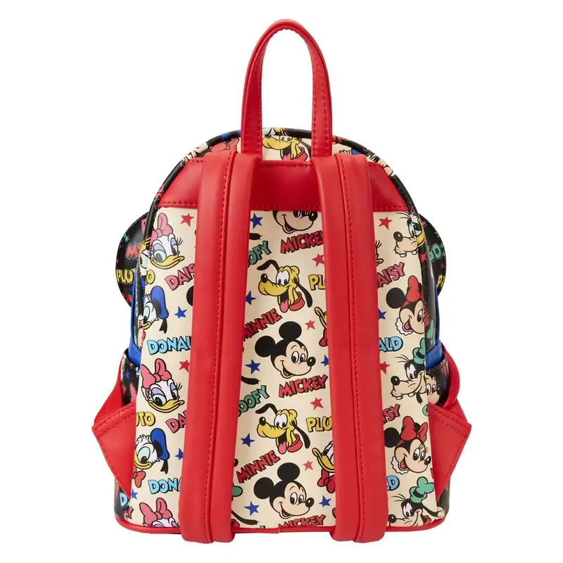 Loungefly Disney Classic Mickey and Friends ruksak + headband fotografija proizvoda