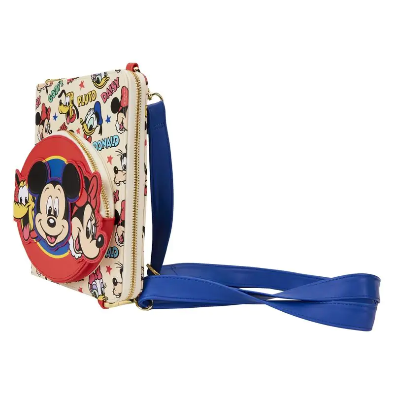 Loungefly Disney Classic Mickey and Friends crossbody bilježnica fotografija proizvoda