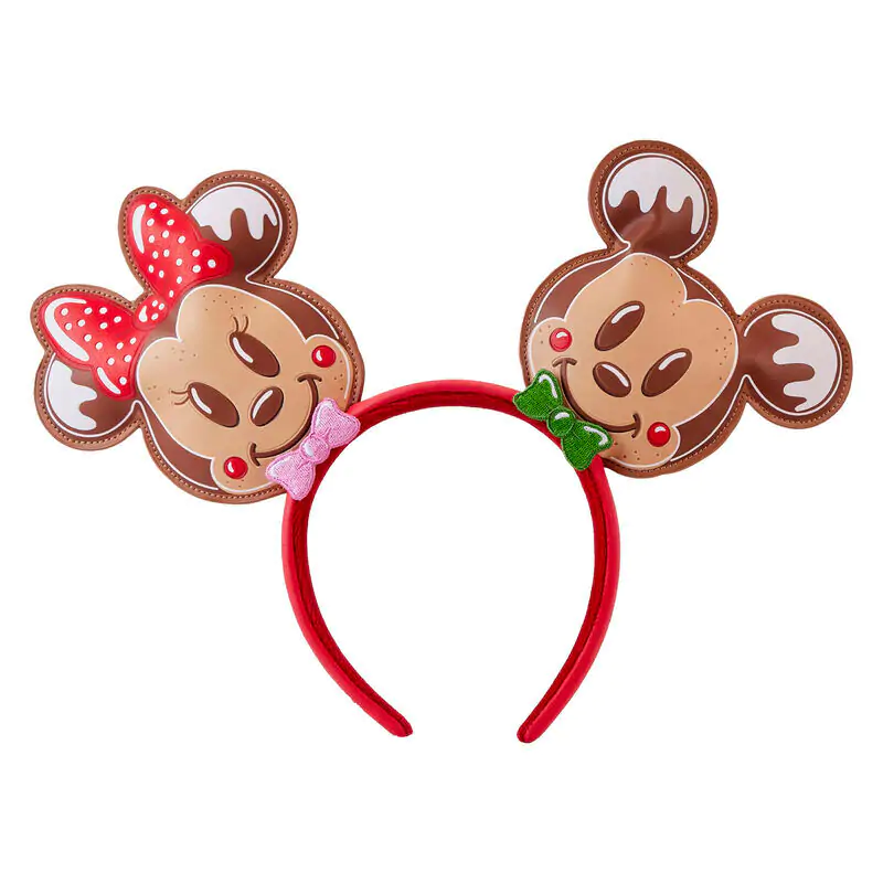 Loungefly Disney Mickey & Friends Gingerbread Cookie ruksak + naglavna traka s ušima fotografija proizvoda