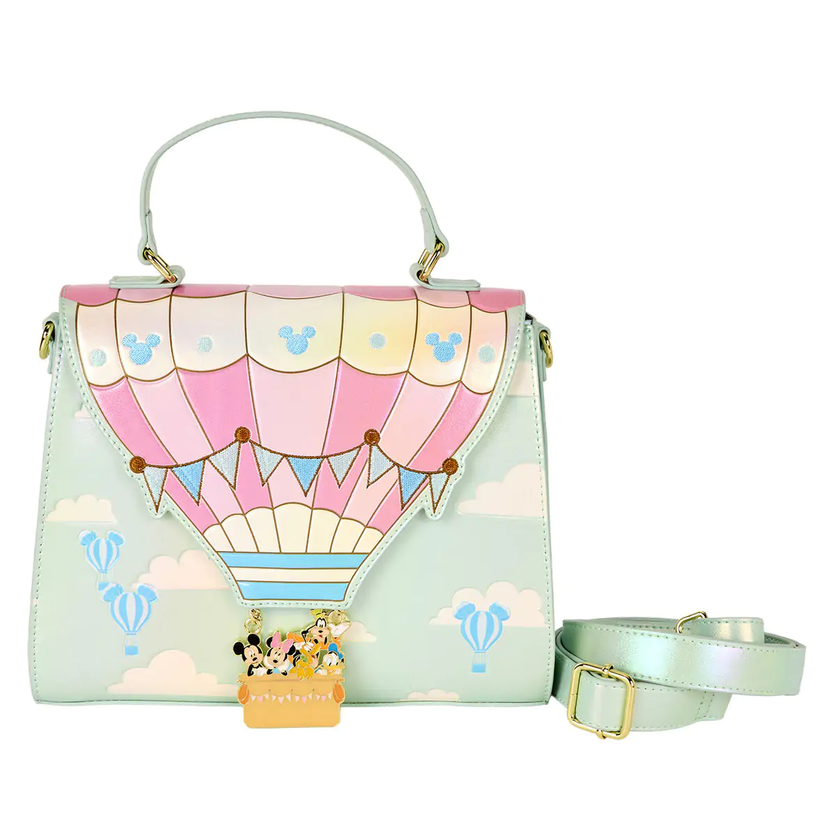 Loungefly Disney Mickey & Friends Hot Air Balloon torba za rame fotografija proizvoda