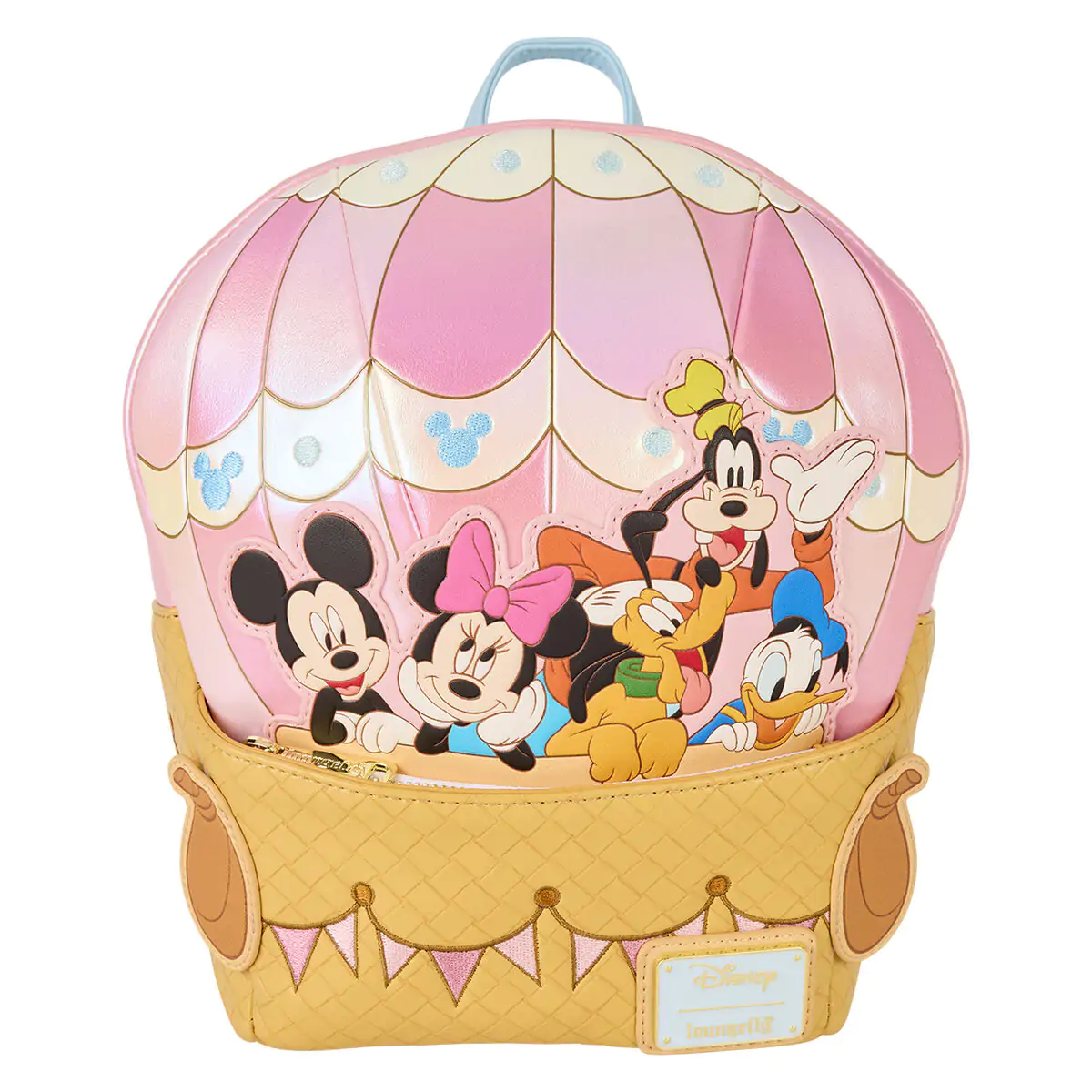Loungefly Disney Mickey & Friends oblik balon na vrući zrak ruksak 26cm fotografija proizvoda