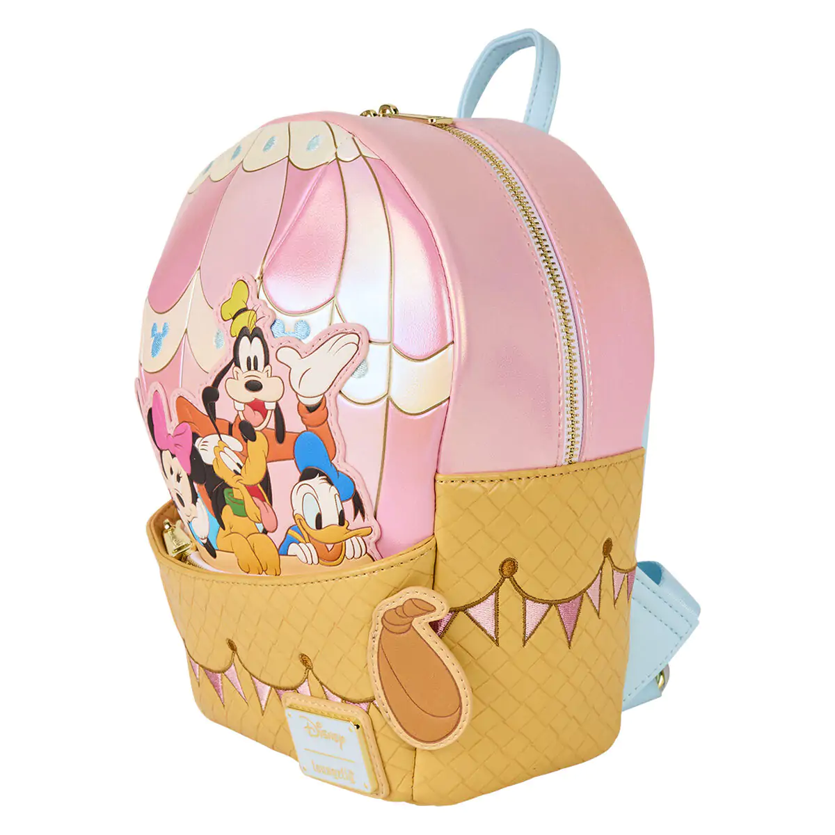 Loungefly Disney Mickey & Friends oblik balon na vrući zrak ruksak 26cm fotografija proizvoda
