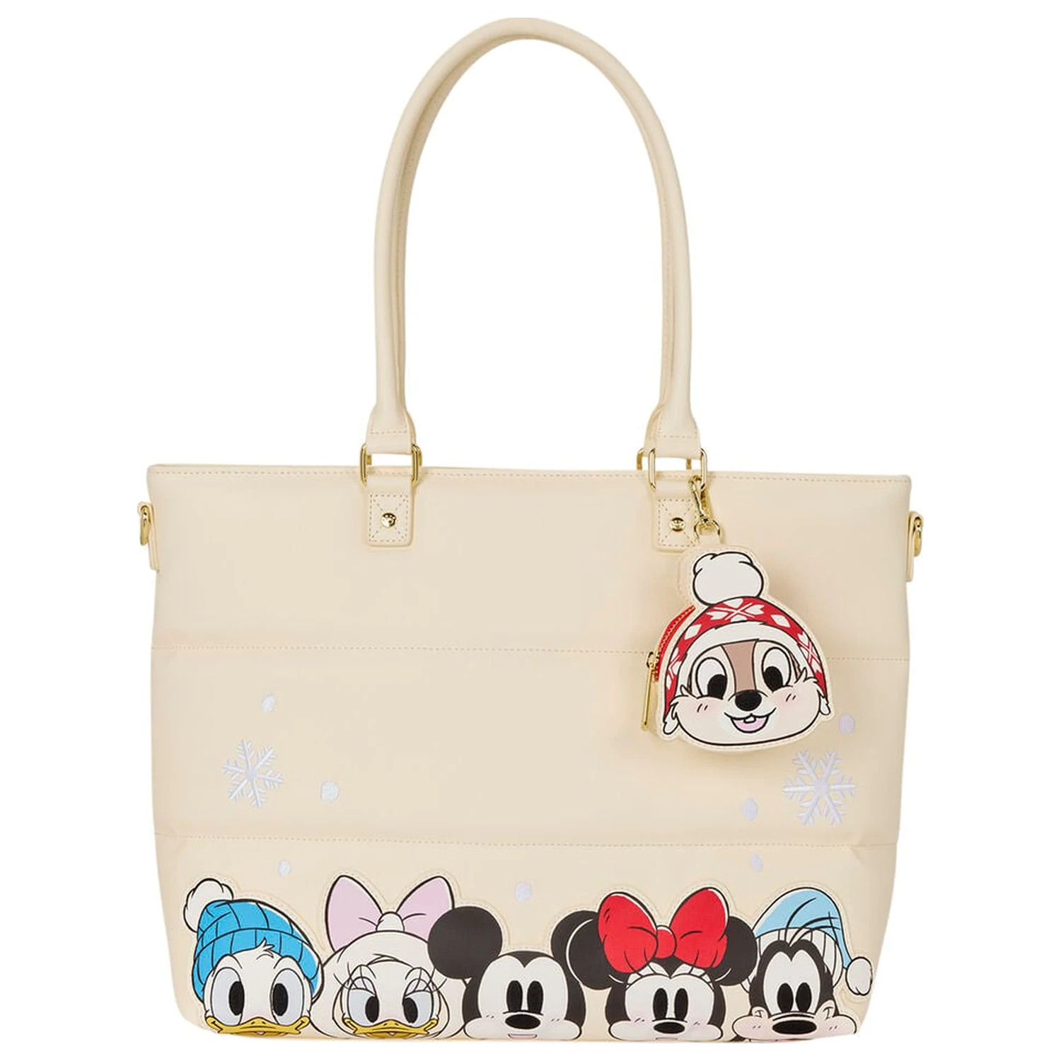 Loungefly Disney Mickey & Friends Puff Quilt torba i novčanik za kovanice fotografija proizvoda