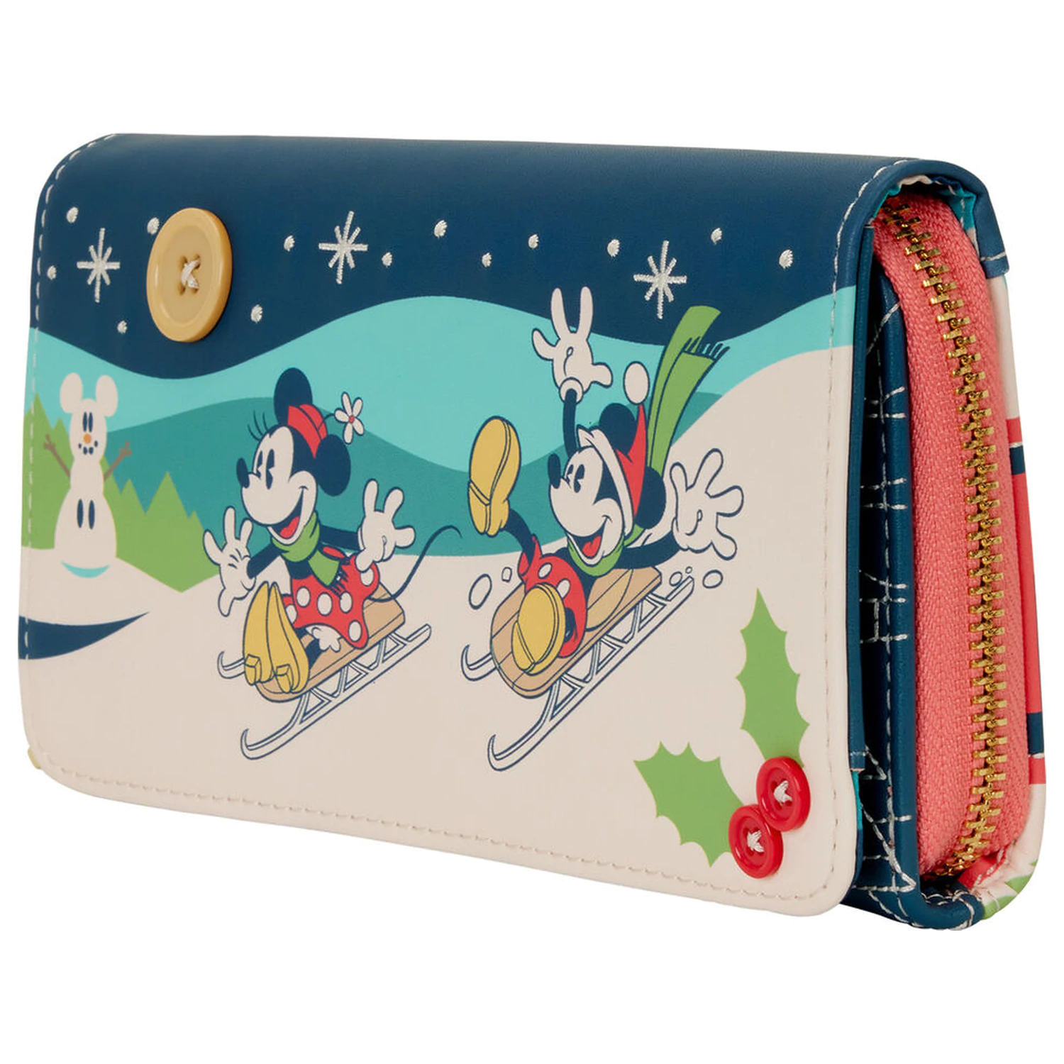 Loungefly Disney Mickey & Minnie Holiday novčanik fotografija proizvoda