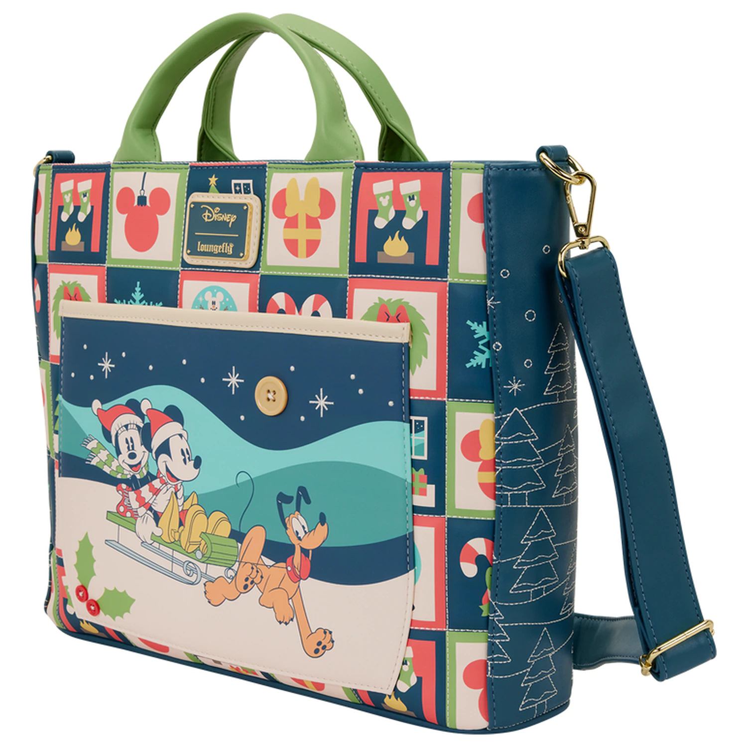 Loungefly Disney Mickey & Minnie Holiday torba fotografija proizvoda