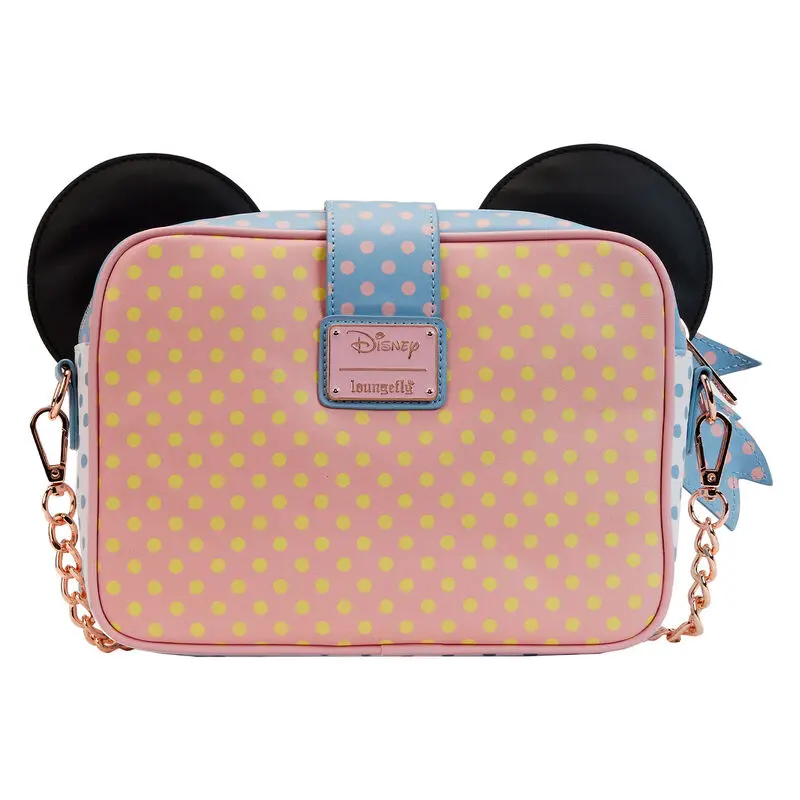 Loungefly Disney Minnie Mouse Pastel Polka Dot torba za nošenje preko tijela fotografija proizvoda