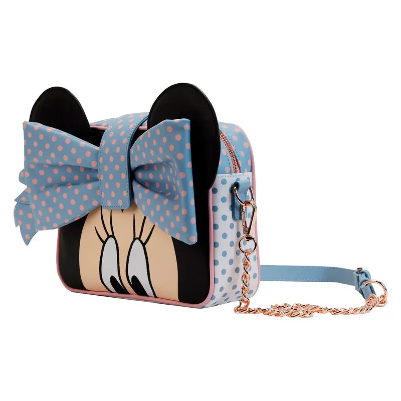 Loungefly Disney Minnie Mouse Pastel Polka Dot torba za nošenje preko tijela fotografija proizvoda